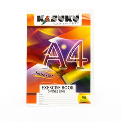 Exercise Books Superior 96 Pages A4 Single line Kasuku