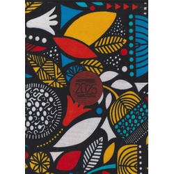 2025 Evoke PU Cover Ankara Diary A5 Swirl