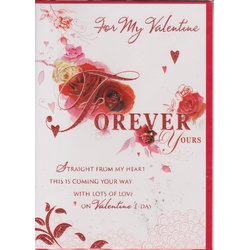 Valentine Cards V140 - Forever Yours