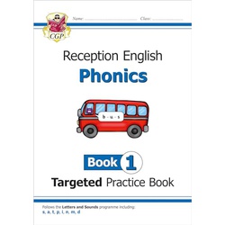 CGP Reception English Phonics Targeted Practice Book 1