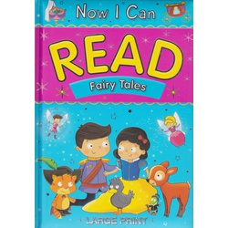 BW- Now I can Read Fairy Tales (Large print)