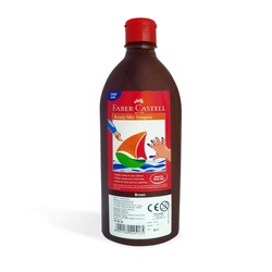 Faber Castell Ready Mix Tempera 500ml Brown