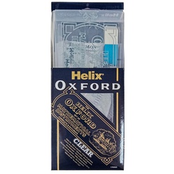 Helix Oxford Mathematical Set (Clear Plastic)