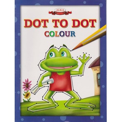 Dot to Dot in Colours (Dark Green)