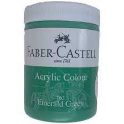 Faber Castel Acrylic Colour 140ml Emerald Green 141163