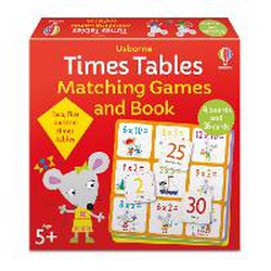 Usborne Times Tables Matching Games and Book