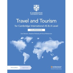 Cambridge International AS and A Level Travel and Tourism Coursebook with Digital Access (2 Years)