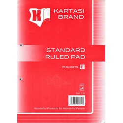 Standard Ruled Pad A4 Ref:126