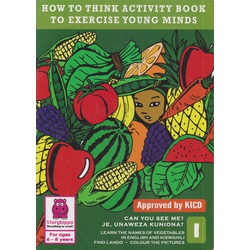 Storymoja Activity book series: Can you see 1 (Vegetables)