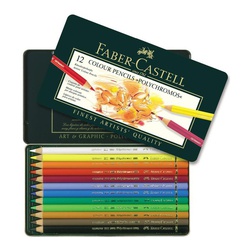 Faber Castell Polychromos Colour Pencils 12 Pieces