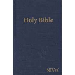 NIV Standard Bible Red Letter H.B (Blue)