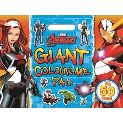 Marvel Avengers Giant colour-me pad