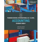 Pearson Edexcel International AS/A Level Accounting Student Book 1