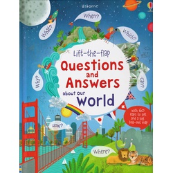 Lift-the-flap Questions and Answers about World