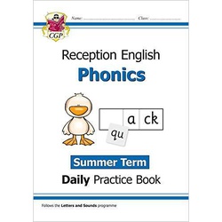 CGP Reception Phonics Daily Practice Book: Summer Term