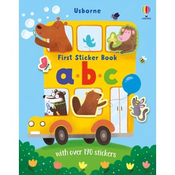 Usborne First Sticker Book abc