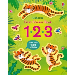 Usborne First Sticker Book 123