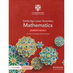Cambridge Lower Secondary Mathematics Learner's 2nd Edition Book 9 with Digital Access (1 Year)