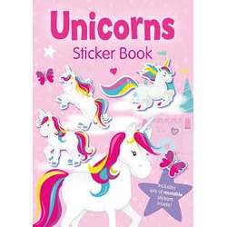 Unicorns Sticker Book (Pink)