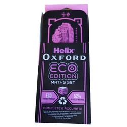 Helix Oxford Eco Maths Set Pink