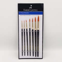 Faber Castell Brush Synthetic Hair Round set 7pieces