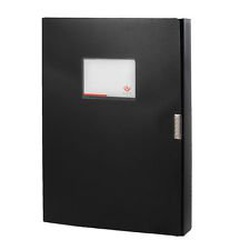 PVC Box file 1451-10 Black