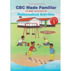 Made Familiar CBC Mathematical Activitiees Workbook Pre Primary 1