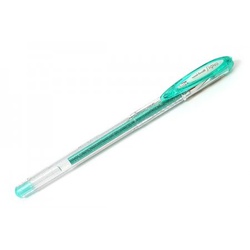 Uni Ball Signo Sparkling Glitter Gel Ink Pen Green UM-120SP