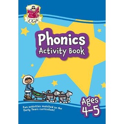 Phonics Activity book Ages 4-5 (CGP)