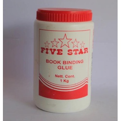 Five Star Book Binding Glue 1kg