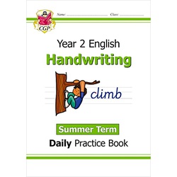 CGP KS1 Handwriting Year 2 Daily Practice Book: Summer Term