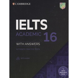 Cambridge IELTS 16 Academic Student's Book with Answers with Audio and Resource Bank