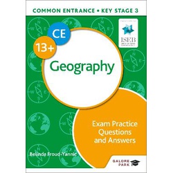 Key Stage 3 Common Entrance 13+ Geography Exam Practice Questions and Answers