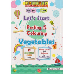 Queenex: Let's Start Pasting & Colour Vegetables