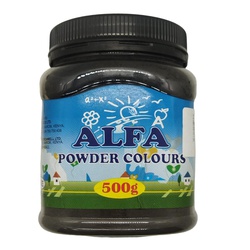 Alfa Water Colour Powder 500gm- black