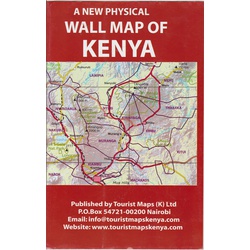 Physical map of Kenya (TMK)