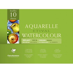 Clairefontaine  Aquarelle Etival Watercolour  300g Rough A3
