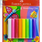 Faber Castell Modelling Clay 8 pieces 100g