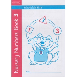 Nursery Numbers Book 3 Pre-School (Schofield)