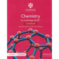 Cambridge IGCSE (TM) Chemistry Coursebook 5th Edition with Digital Access (2 Years)
