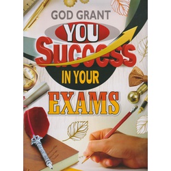 Exams Success Card A3