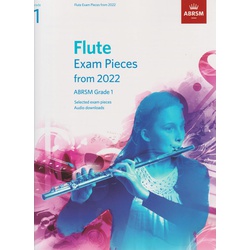 Flute Exam Pieces from 2022, ABRSM Grade 1 Score & Part, Audio Downloads