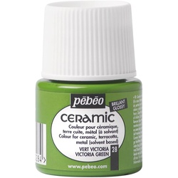 Pebeo Ceramic 45ml V. Green 025-028