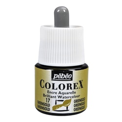 Pebeo Water colours 45ml Green Gold 341-017