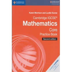 Cambridge IGCSE Mathematics Core Practice Book