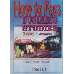 How to Pass KCSE Business Studies Questions & Answers