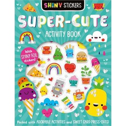 Shiny Stickers Super-Cute Activity Book