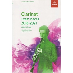 Clarinet exam pieces 2018-2019 Abrsm Grade 7