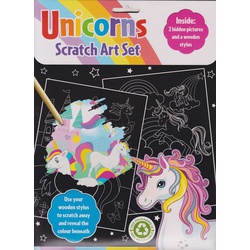 Unicorns Scratch Art Set 3126/UNSA2