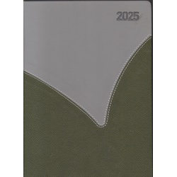 2025 Evoke PU Cover Stitched Diary B5 Pike